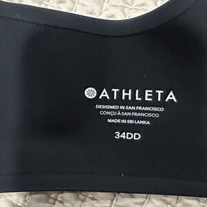 Athleta Midnight Black Bra